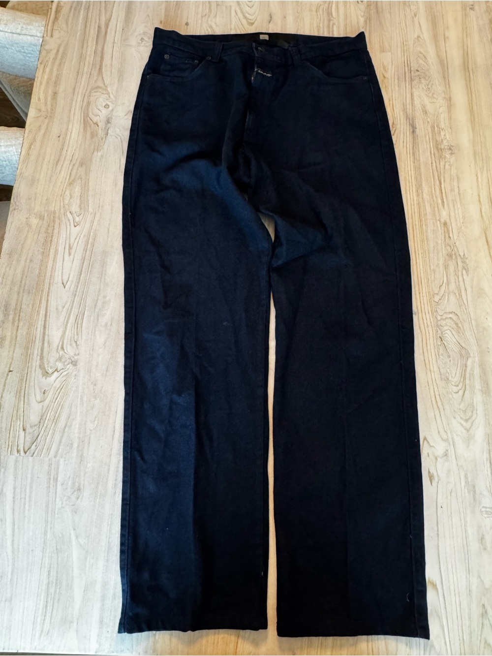 Marithe Francois Girbaud Men's Relaxed Black Jeans